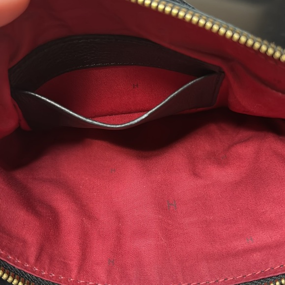 Hammitt Nash Black Leather Zipper Crossbody Shoulder Bag Purse Clutch Wristlet - Picture 8 of 12